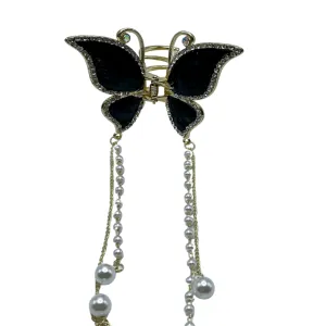 1" Bling Butterfly Jaw Clip Pack of 2