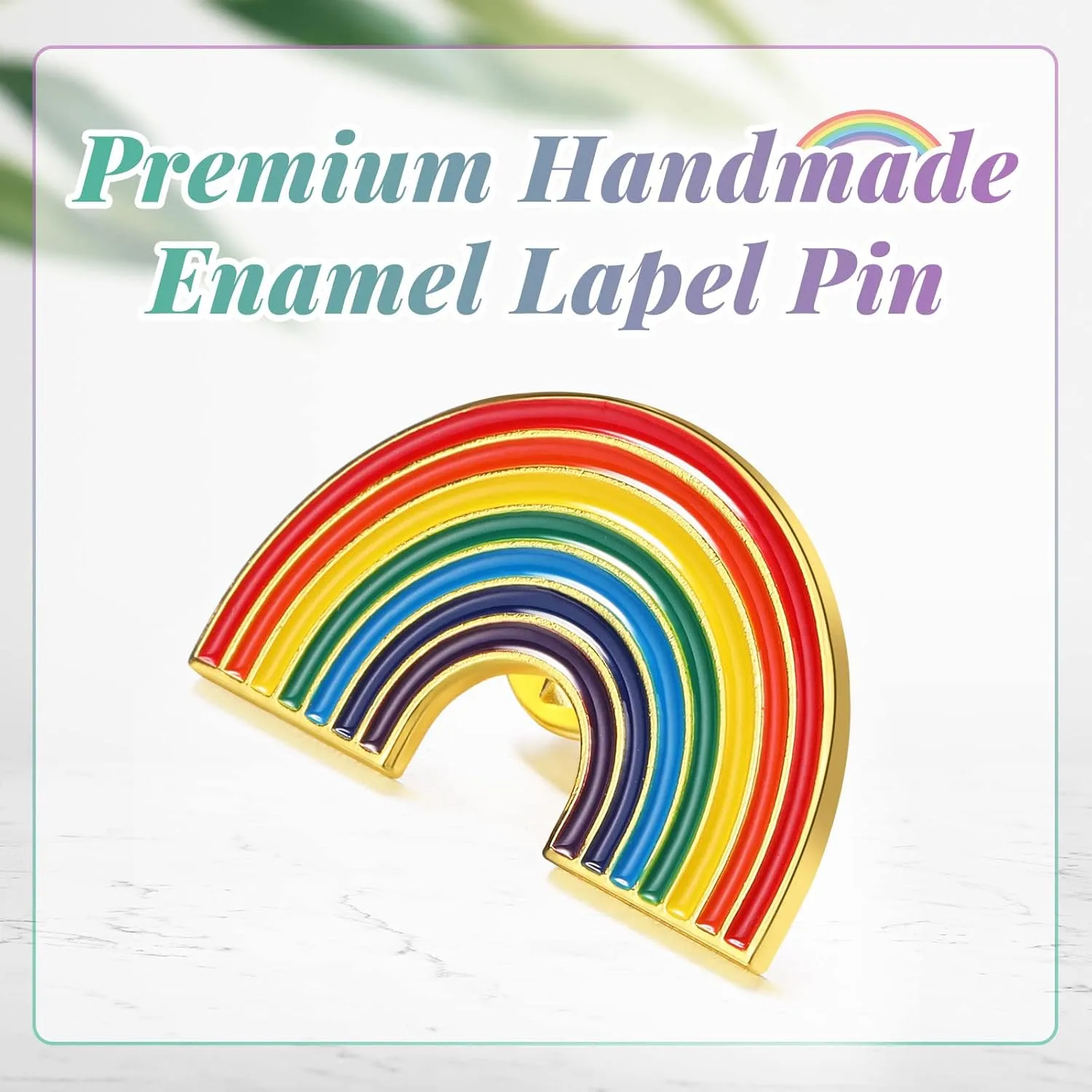 36 Pieces Rainbow Pins Pride LGBT Lapel Pins Pride Rainbow Brooch Pins for Pride Month Accessories Decor LGBT Event Decoration