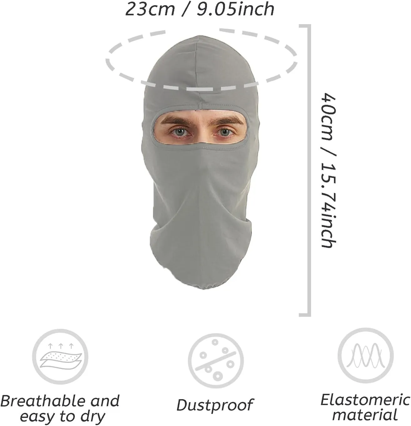 4-Pack Balaclava Outdoor Bike Riding Headgear Motorcycle Face Mask Ski Hat