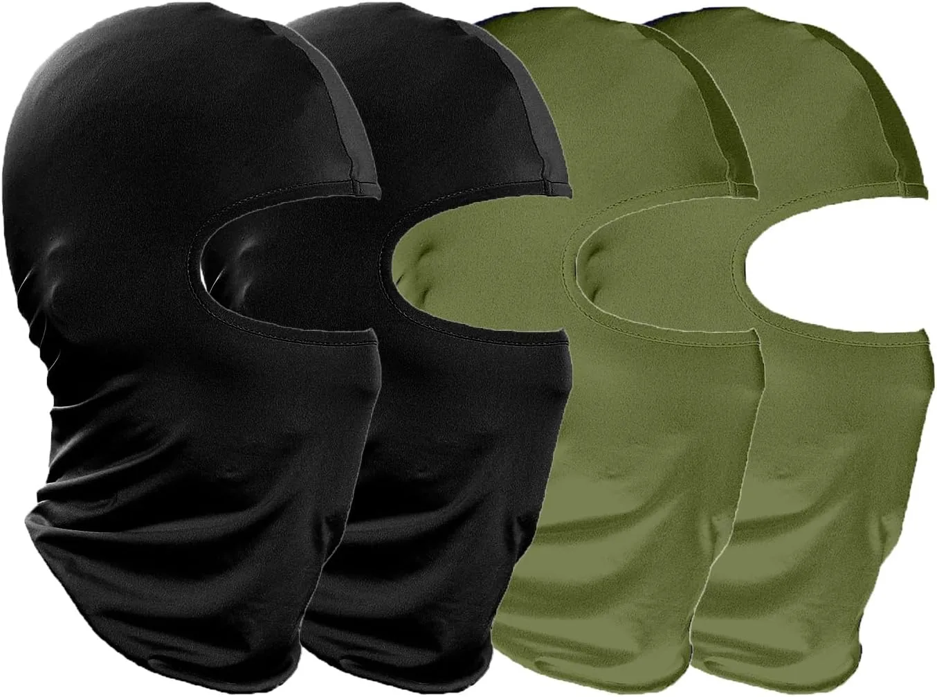 4-Pack Balaclava Outdoor Bike Riding Headgear Motorcycle Face Mask Ski Hat