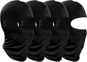 4-Pack Balaclava Outdoor Bike Riding Headgear Motorcycle Face Mask Ski Hat