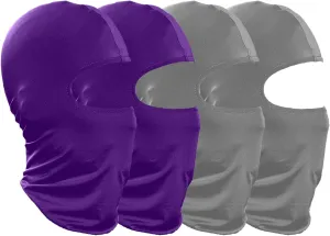 4-Pack Balaclava Outdoor Bike Riding Headgear Motorcycle Face Mask Ski Hat