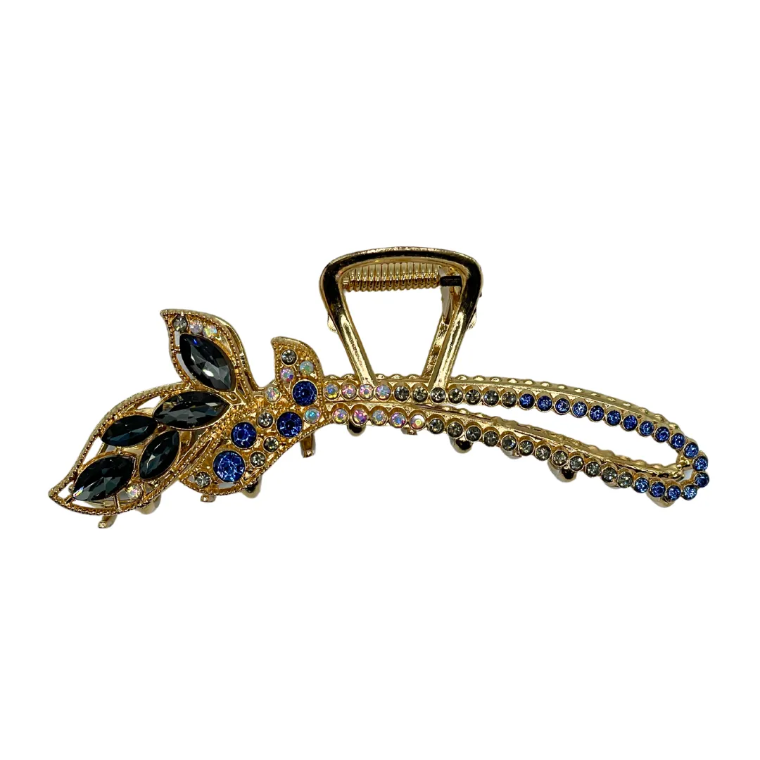 4.5" Blue Bling Crystal Butterly