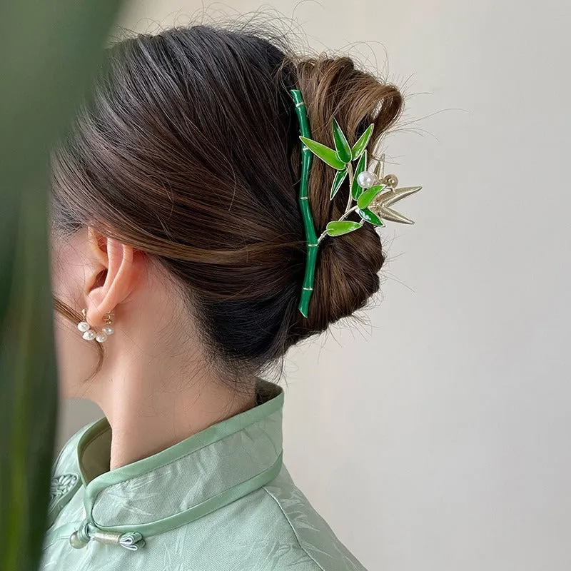 Bamboo Hair Claw