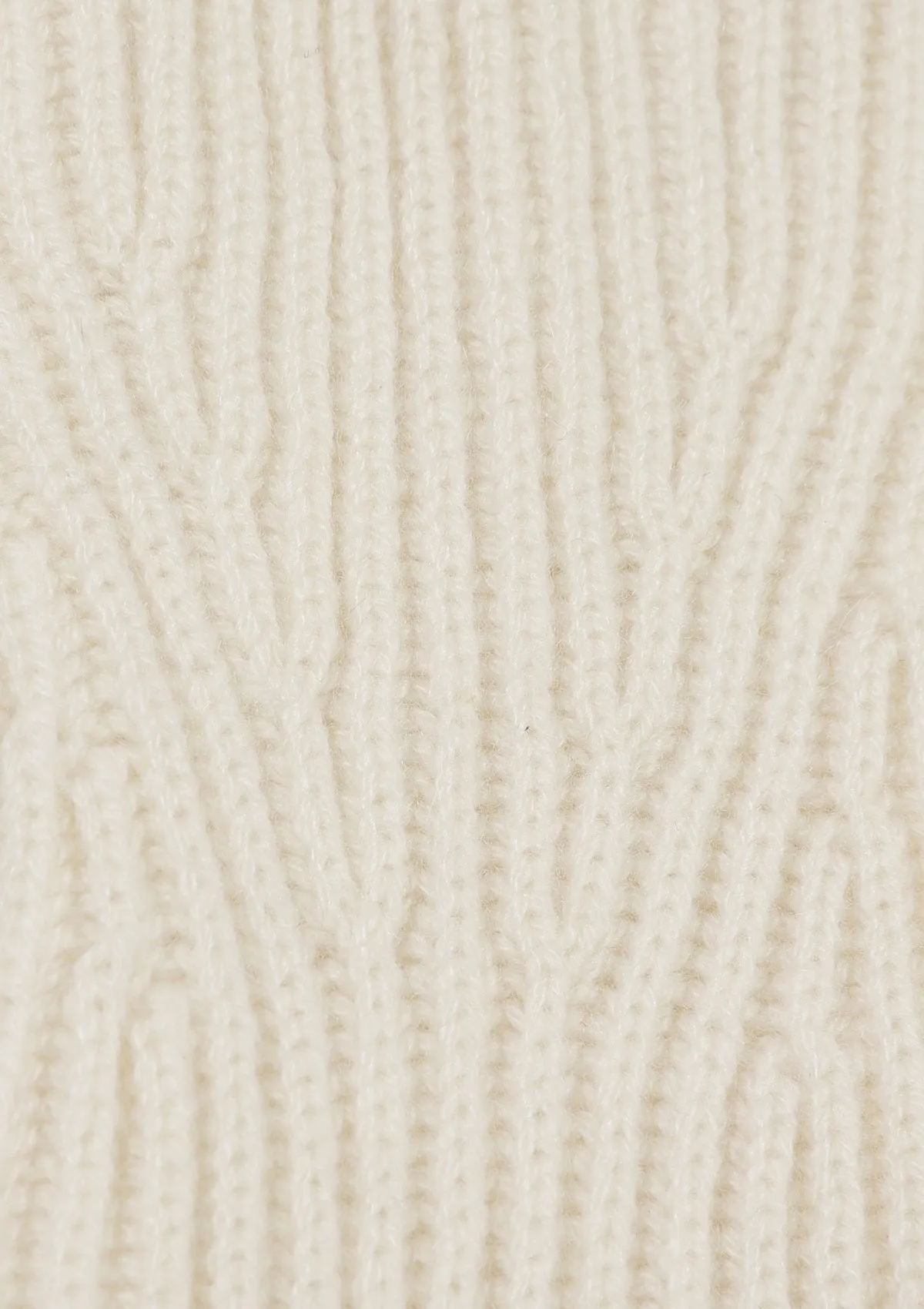 Cashmere Mitt in Snow