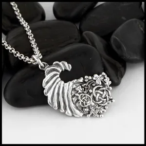 Celtic Cornucopia Pendant
