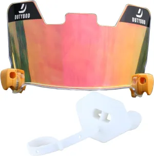 Football Visor Football Helmet Eye-Shield and Football Mouth Guard Sets for Youth & Adult revo Clear