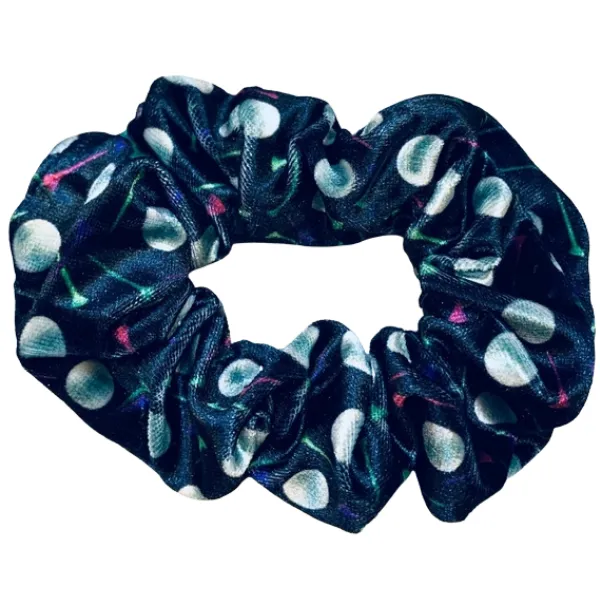 Golf Premium Velvet Scrunchie