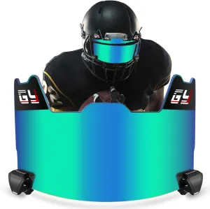 GY FV007 Tinted Football Visor - Football Helmet Visor for Adult and Youth Football Helmets