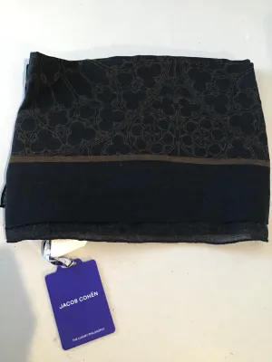 JACOB COHEN Cashmere Scarf Black