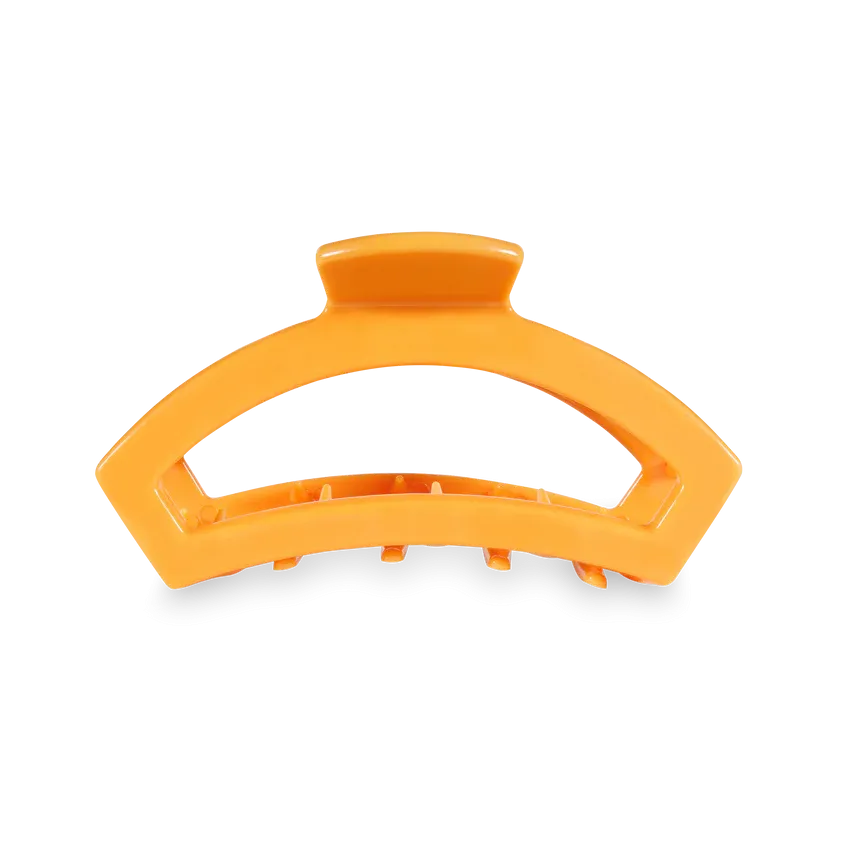 Medium Teleties Open Claw Clip - Mango For It!