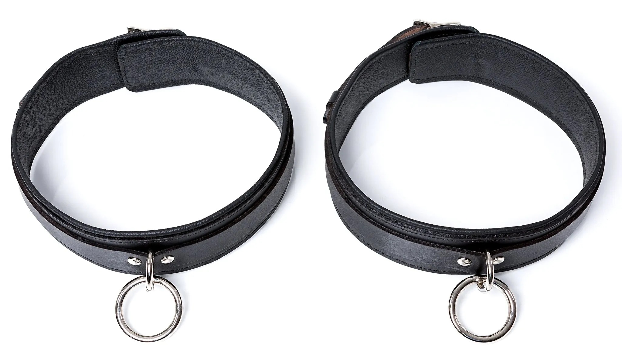 PREMIUM LOCKING LEATHER THIGH CUFFS