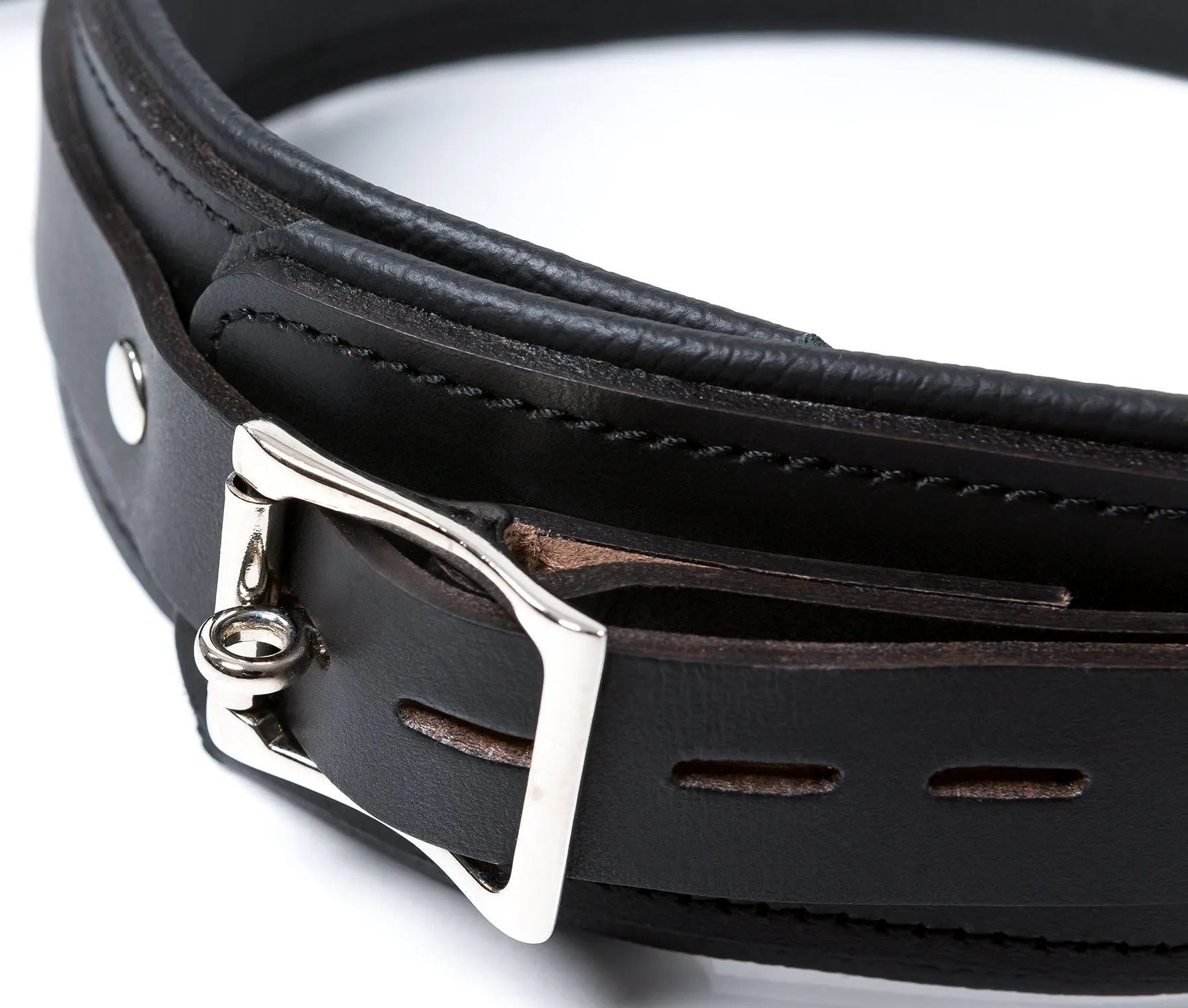 PREMIUM LOCKING LEATHER THIGH CUFFS