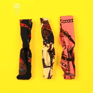 Printed Chain Head Wraps
