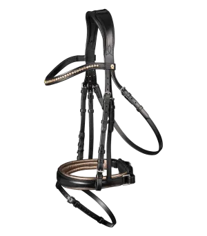 S-Line Bronze Snaffle Bridle