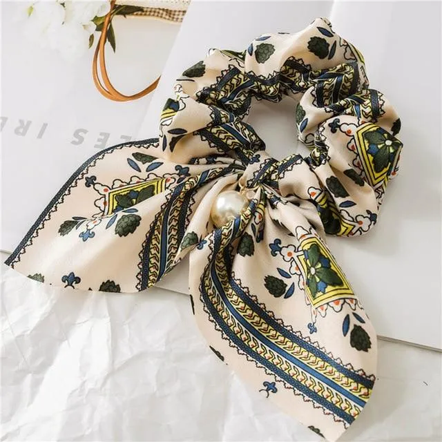 Silk Hair Scrunchies