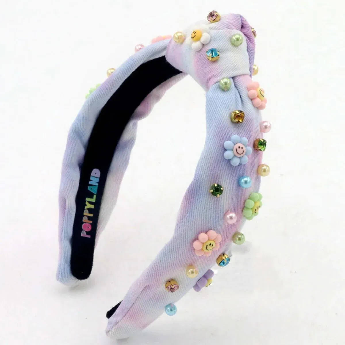 Smiley Flower Headband