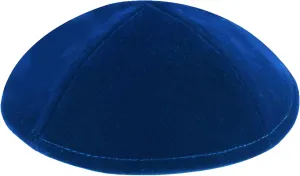 Zion Judaica Deluxe Velvet Kippah Rimless Kippot in Bulk for Occasions Religious Ceremonies